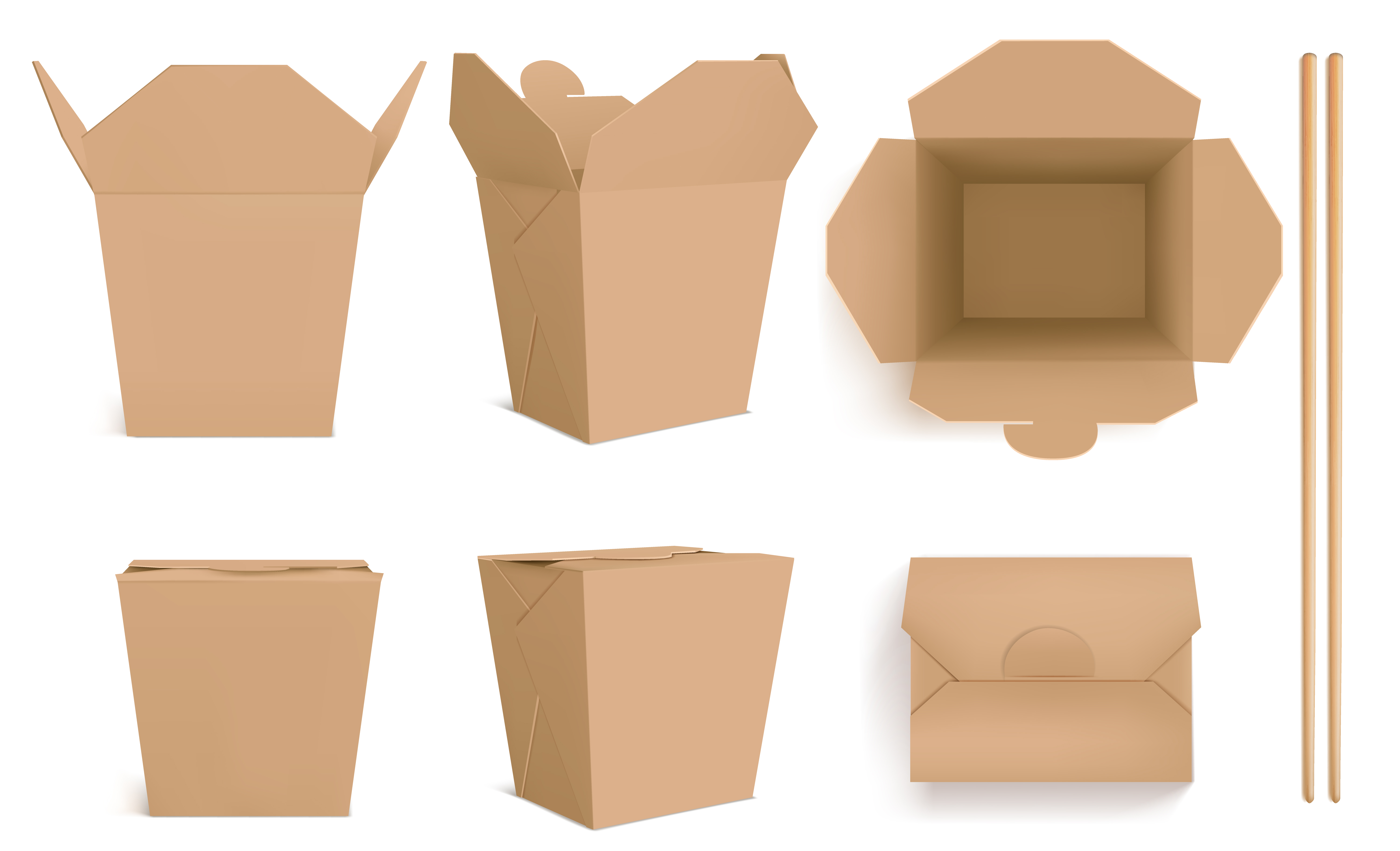 Paper Noodle Box